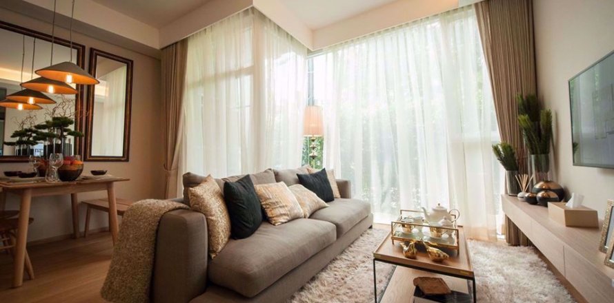 Condominio de 1 dormitorio en Khlong Toei, Bangkok, Tailandia № 76859