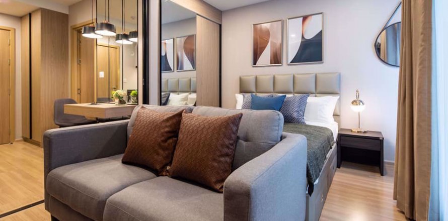 Estudio en el condominio en Ratchathewi, Bangkok, Tailandia № 76488