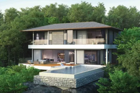 Chalet de 4 dormitorios en Ko Samui, Tailandia № 107334 - foto 9
