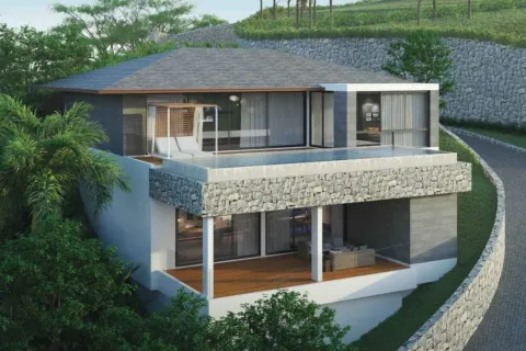 Chalet de 4 dormitorios en Ko Samui, Tailandia № 107334 - foto 8