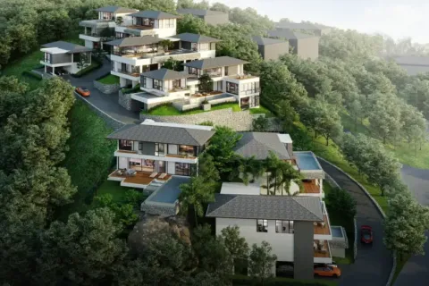 Chalet de 4 dormitorios en Ko Samui, Tailandia № 107334