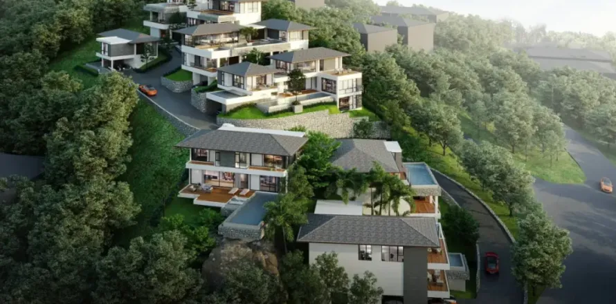 Chalet de 4 dormitorios en Ko Samui, Tailandia № 107334