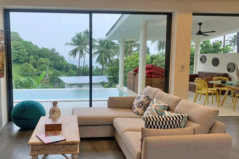 Villa à Ko Samui, Thaïlande 3 chambres № 123794