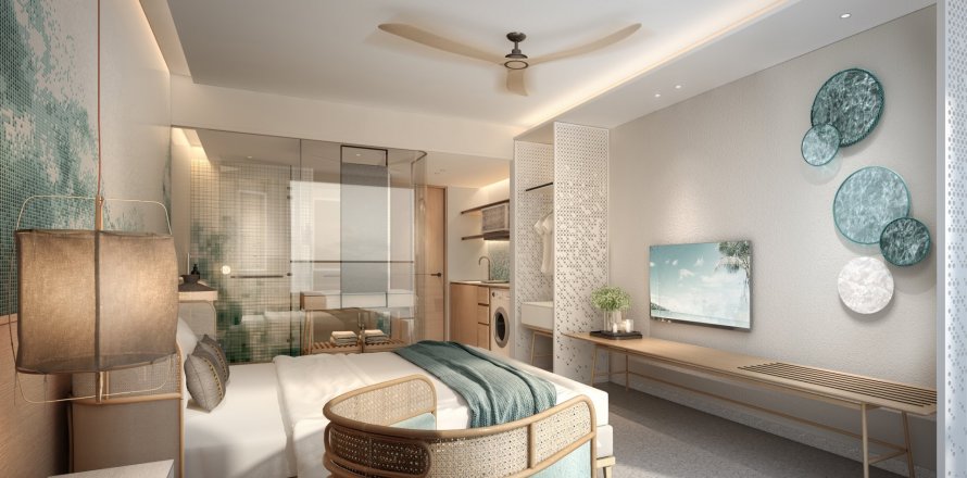 Estudio en el condominio en Phuket, Tailandia en Platinum Bay № 85515