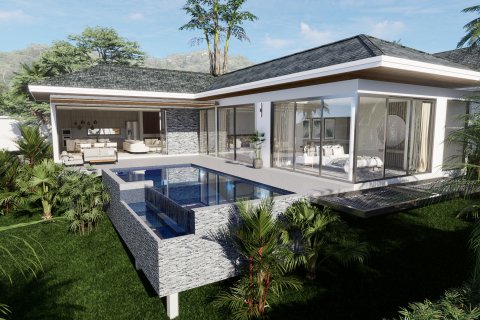 Вилла в KA Villa Phang Nga, Пхангнга, Таиланд с 3 спальнями № 82043