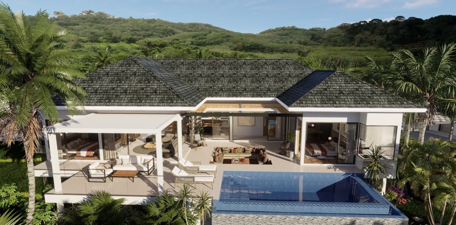 Вилла в KA Villa Phang Nga, Пхангнга, Таиланд с 3 спальнями № 82044