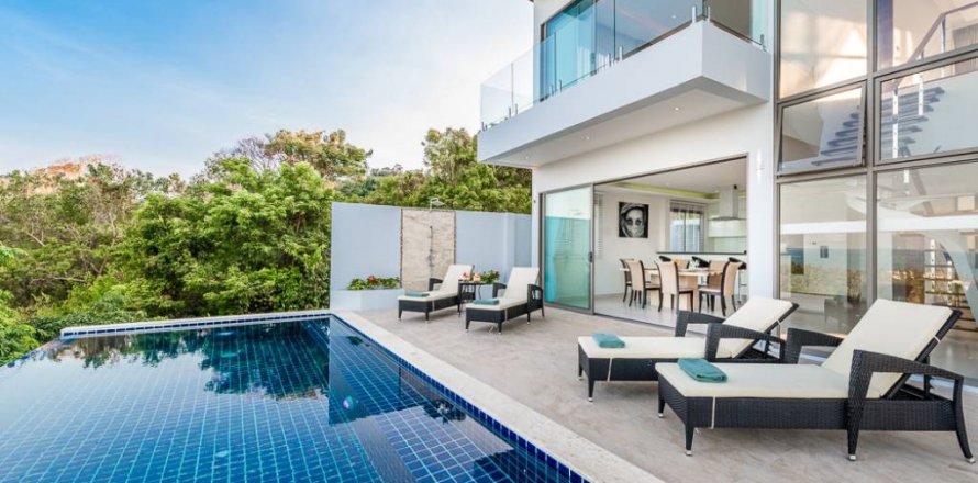 Chalet de 4 dormitorios en Surat Thani, Tailandia № 116268