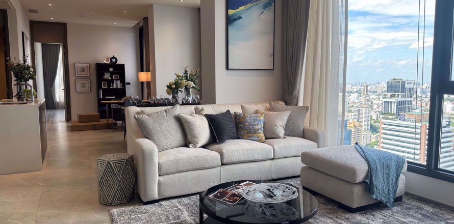 Eigentumswohnung in Bangkok, Thailand, 3 Schlafzimmer in Hyde Heritage Thonglor № 80957