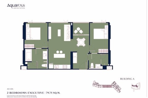 Apartamento de 2 dormitorios en Jomtien Beach, Pattaya, Tailandia № 120232 - foto 21