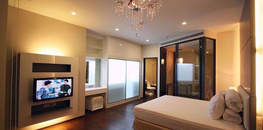 Condominio de 1 dormitorio en Khlong Toei, Bangkok, Tailandia № 77184