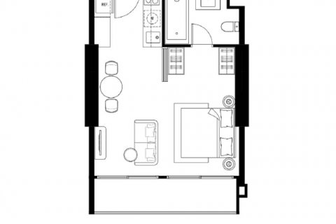 Condominio de 1 dormitorio en Pattaya, Tailandia № 144506 - foto 4