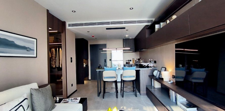 Condominio de 1 dormitorio en Sattahip, Tailandia № 116289