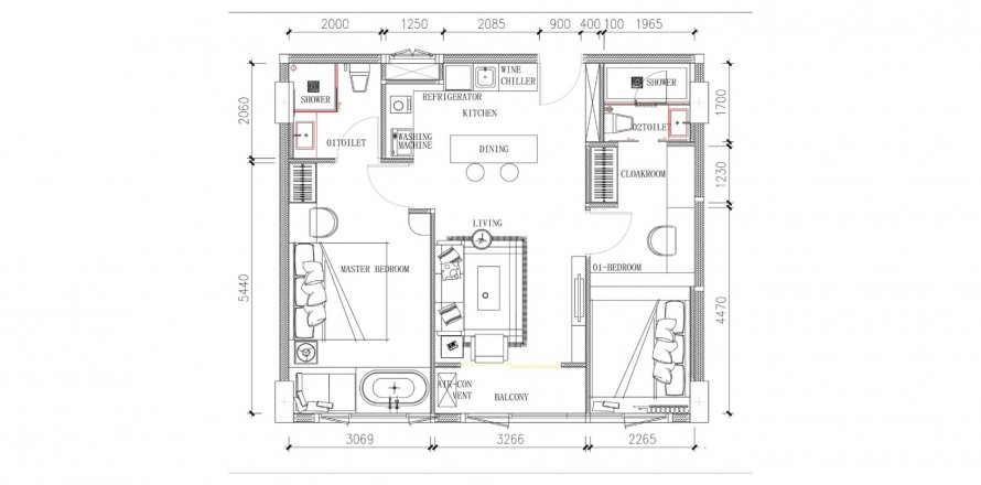 Off-plan Capri Residence in Phuket, Thailand № 80553 - photo 1