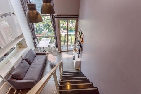 Duplex in Khlong Toei, Bangkok, Thailand 1 Schlafzimmer № 76471 - Foto 12