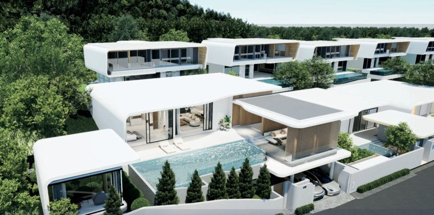 Chalet de 5 dormitorios en Clover Residence, Phuket, Tailandia № 80677