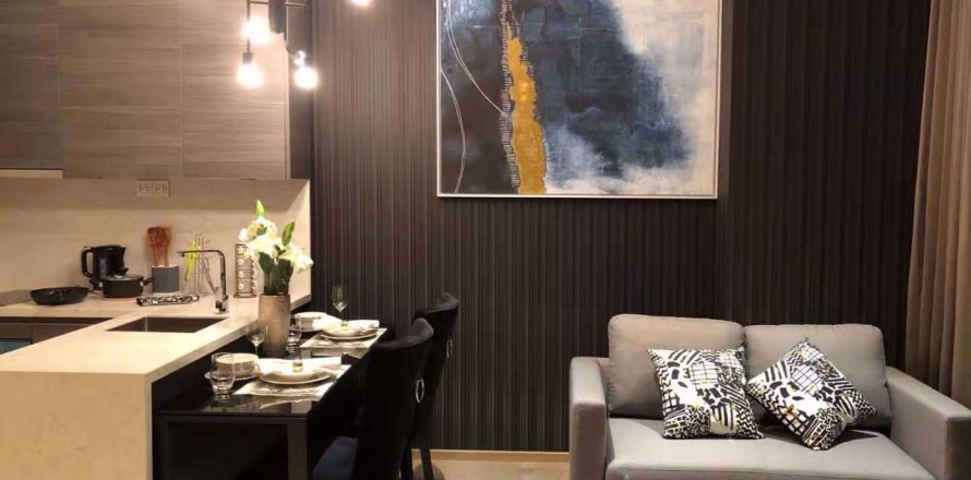 Condominio de 1 dormitorio en Bangkok, Tailandia en THE ESSE ASOKE  № 77453
