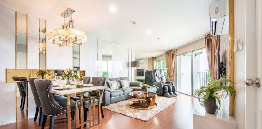 Dúplex de 3 dormitorios en Belle Grand Rama 9, Bangkok, Tailandia № 77795
