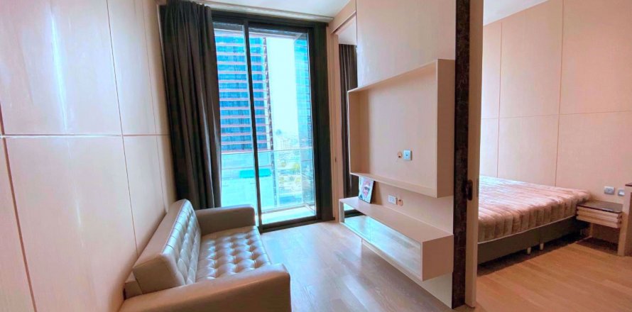 Condo à Bangkok, Thaïlande, 1 chambre à Ashton Silom  № 77642