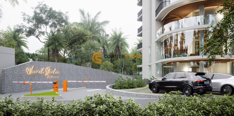 Estudio en el condominio en Pattaya, Tailandia № 104845