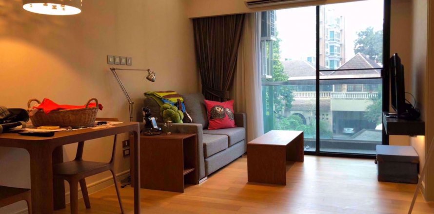 Condominio de 1 dormitorio en Khlong Toei, Bangkok, Tailandia № 76616