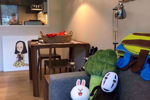 Condominio de 1 dormitorio en Khlong Toei, Bangkok, Tailandia № 76616 - foto 3