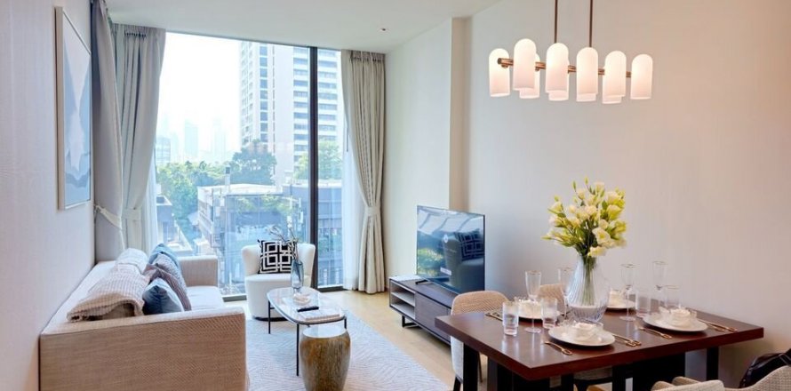คอนโดมิเนียมในปทุมวัน, กรุงเทพฯ, ประเทศไทย, 2 ห้องนอน № 123897