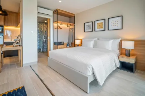 Eigentumswohnung in Bang Tao, Thailand, 1 Schlafzimmer  № 125602 - Foto 7