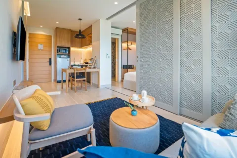 Eigentumswohnung in Bang Tao, Thailand, 1 Schlafzimmer  № 125602 - Foto 6