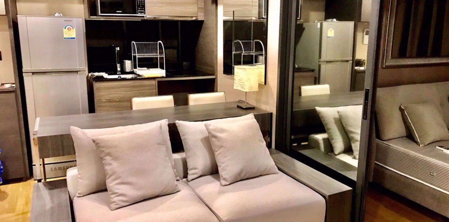 Condominio de 1 dormitorio en Pathum Wan, Bangkok, Tailandia № 76253