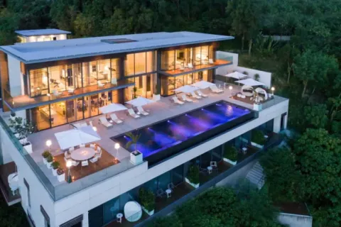 Villa in Phuket, Thailand 6 Schlafzimmer № 107832 - Foto 26