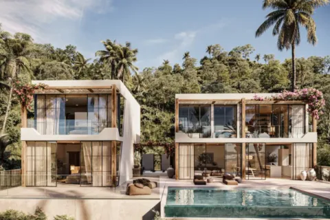 Villa sur Chaweng Beach, Ko Samui, Thaïlande 3 chambres № 107837