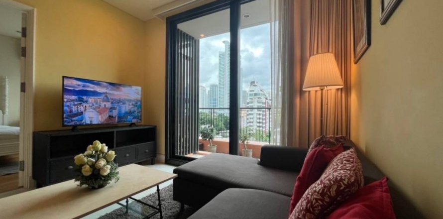Condominio de 1 dormitorio en Khlong Toei, Bangkok, Tailandia № 132650