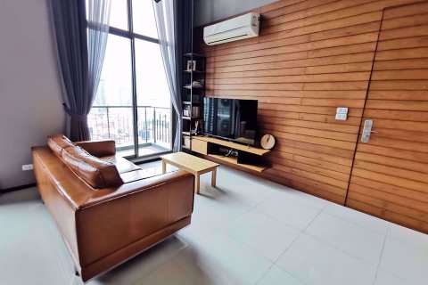 Дуплекс в Villa Asoke, Бангкок, Таиланд с 1 спальней  № 77747
