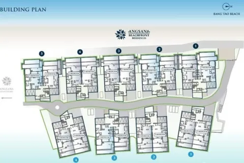 Apartamento de 3 dormitorios en Phuket, Tailandia № 123099 - foto 22