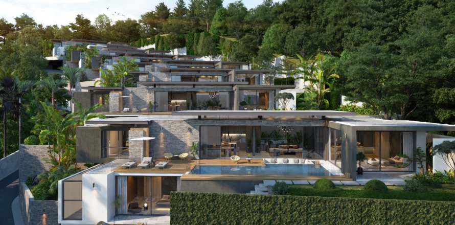 Chalet de 5 dormitorios en Layan Beach, Tailandia № 78638