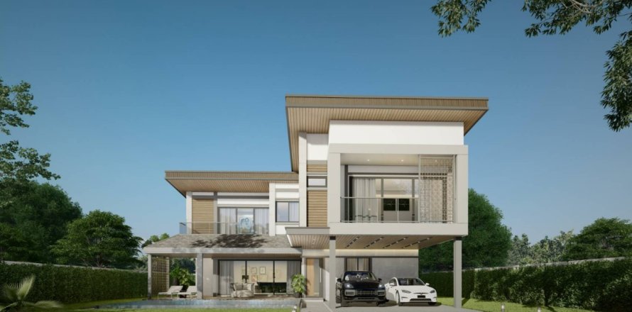 Chalet de 3 dormitorios en Pattaya, Tailandia № 123320
