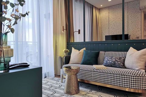 Condominio de 2 dormitorios en Bangkok, Tailandia en The Line Phahol - Pradipat  № 111381