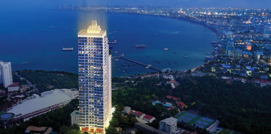 Квартира в Паттайе, Таиланд с 1 спальней № 101281