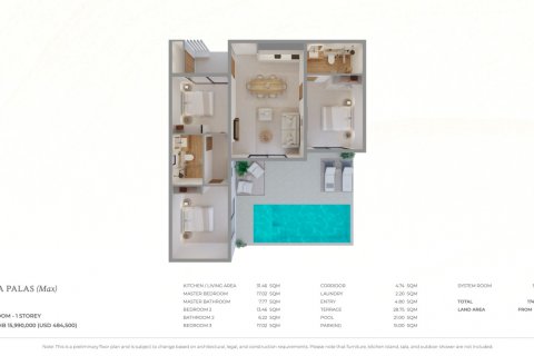 Villa in Bang Tao, Thailand 2 bedrooms № 70378 - photo 3
