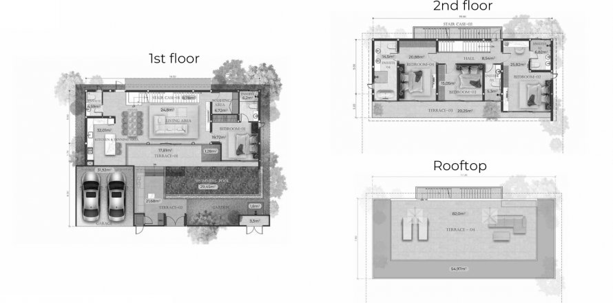 Off-Plan Capella Villas in Rawai, Thailand № 121183 - Foto 1