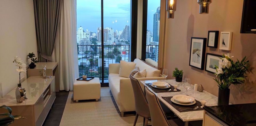 Condominio de 1 dormitorio en Bangkok, Tailandia en Edge Sukhumvit 23  № 111466