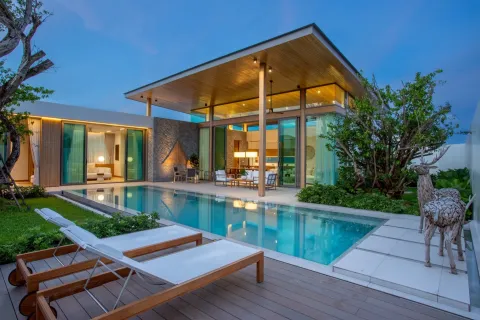 Chalet de 3 dormitorios en Phuket, Tailandia № 107674