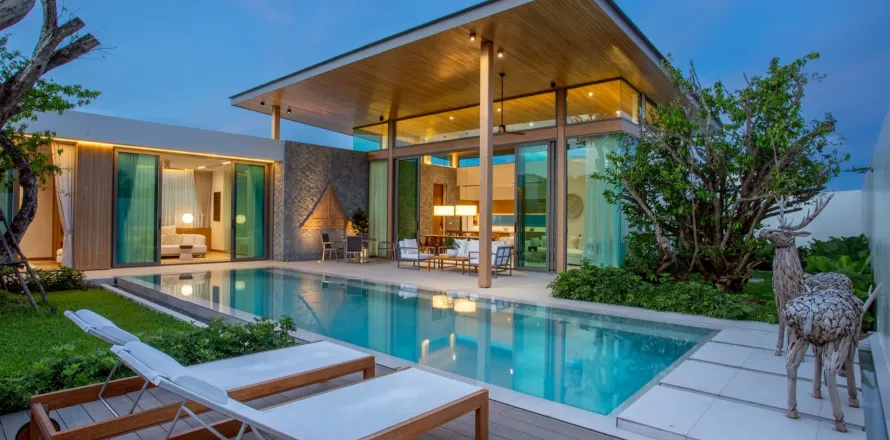 Chalet de 3 dormitorios en Phuket, Tailandia № 107675