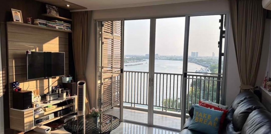 Condominio de 2 dormitorios en Nonthaburi, Tailandia № 100042
