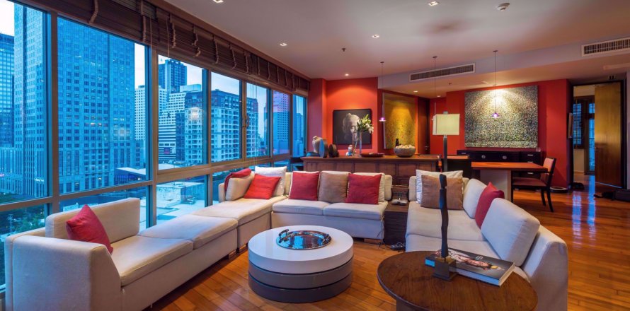 Condominio de 3 dormitorios en Khlong Toei, Bangkok, Tailandia № 77197