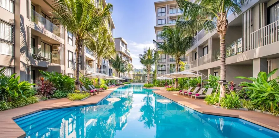 Condominio de 1 dormitorio en Bang Tao, Tailandia № 131099
