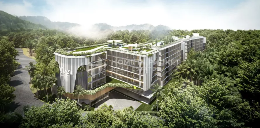 Estudio en el condominio en Phuket, Tailandia № 131569