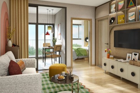 Studio in the Condo in Bangkok, Thailand in DCondo Calm  № 123540