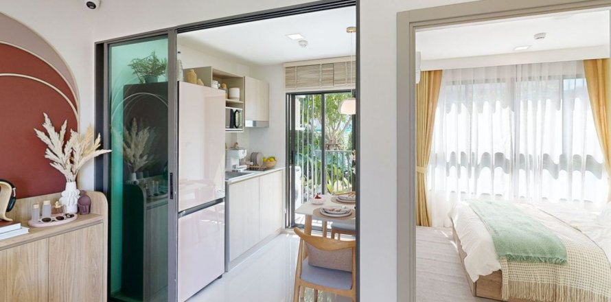 Estudio en el condominio en Bangkok, Tailandia en DCondo Calm № 123539