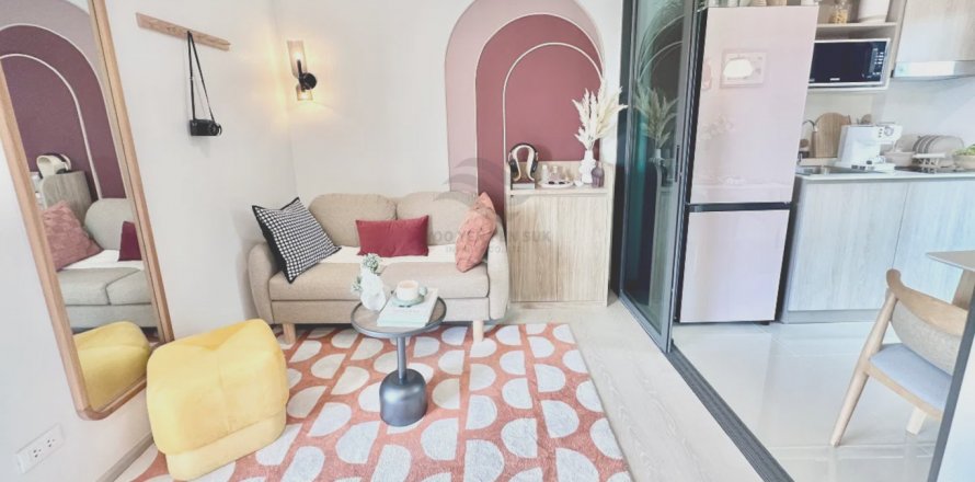Кондоминиум с 2 комнатами в Бангкоке, Таиланд в DCondo Calm № 123541